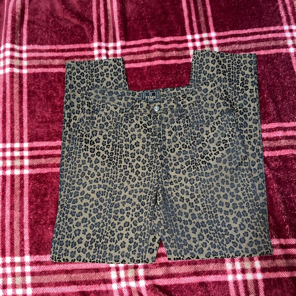 Cheetah pants